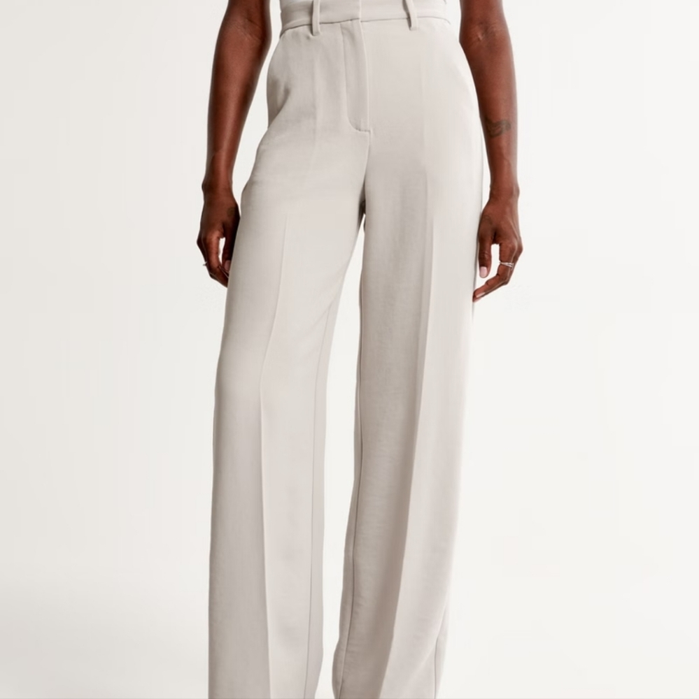 Abercrombie wide leg ultra high rise pant 25S